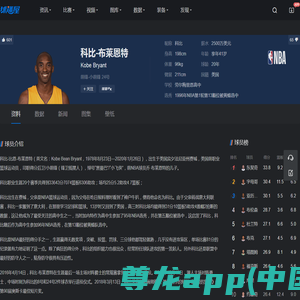科比(科比-布莱恩特|Kobe Bryant)【NBA球员百科】 - 球迷屋